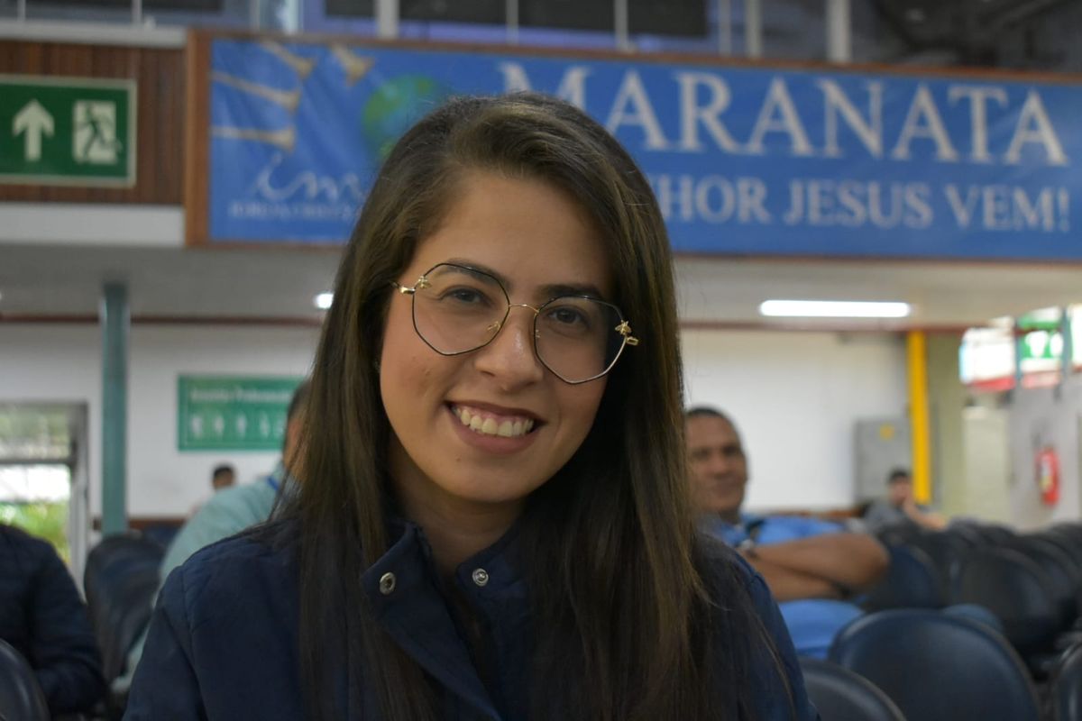 Maressa Cruz é voluntária em Vila Velha