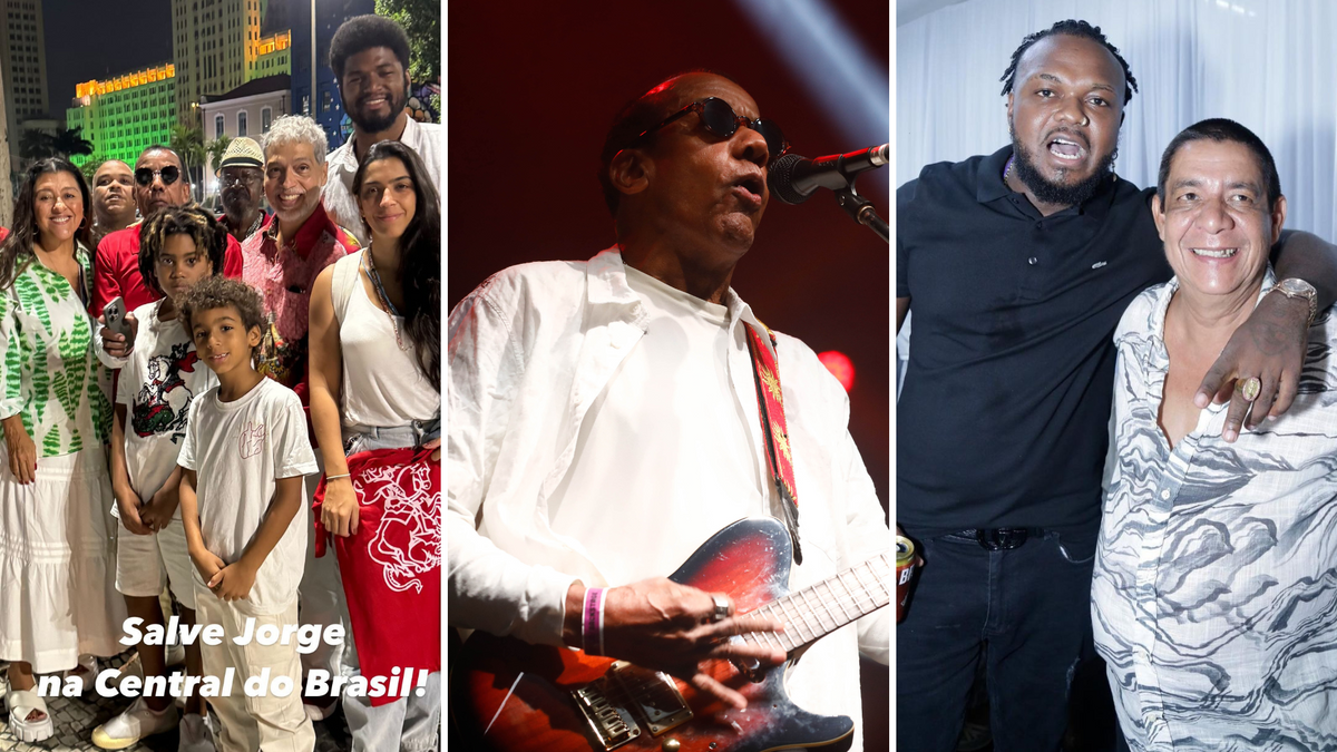 Regina Casé e Jorge Ben marcaram presença nas celebrações em homenagem a São Jorge no Rio de Janeiro. Confira a lista com mais artistas