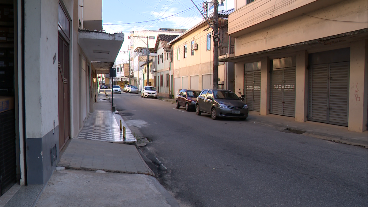 Rua Samuel Levy, em Cachoeiro de Itapemirim