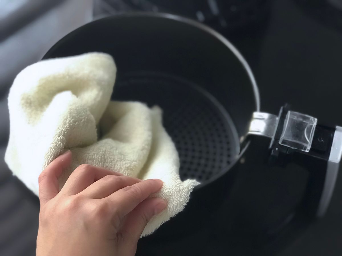 Como lavar air fryer corretamente