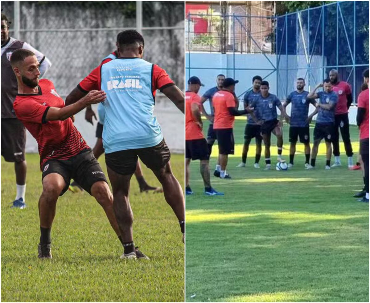 Serra e Real Noroeste vem treinando desde as suas eliminações no Campeonato Capixaba 