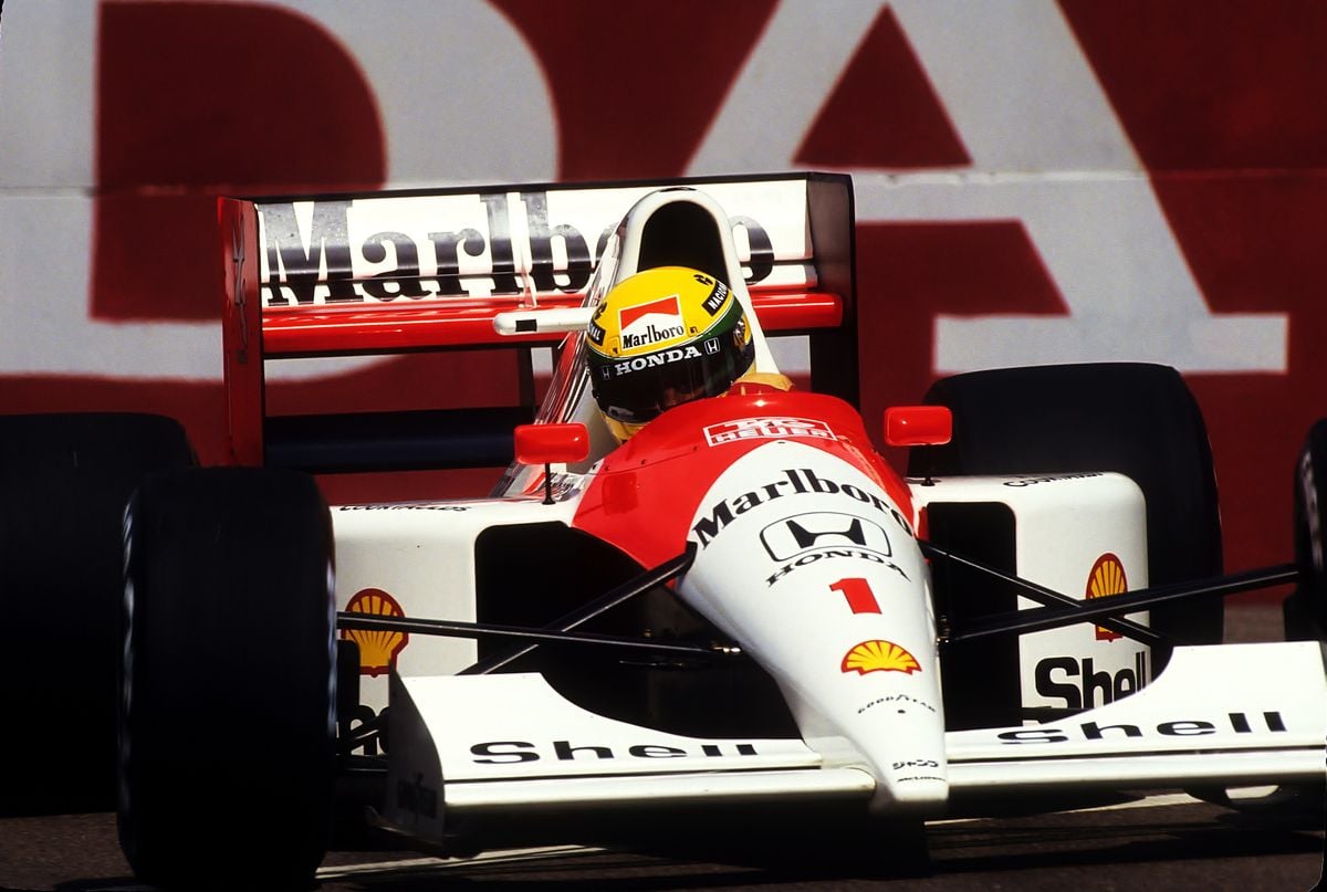 Ayrton Senna conquistou todos os seus títulos pilotando pela McLaren