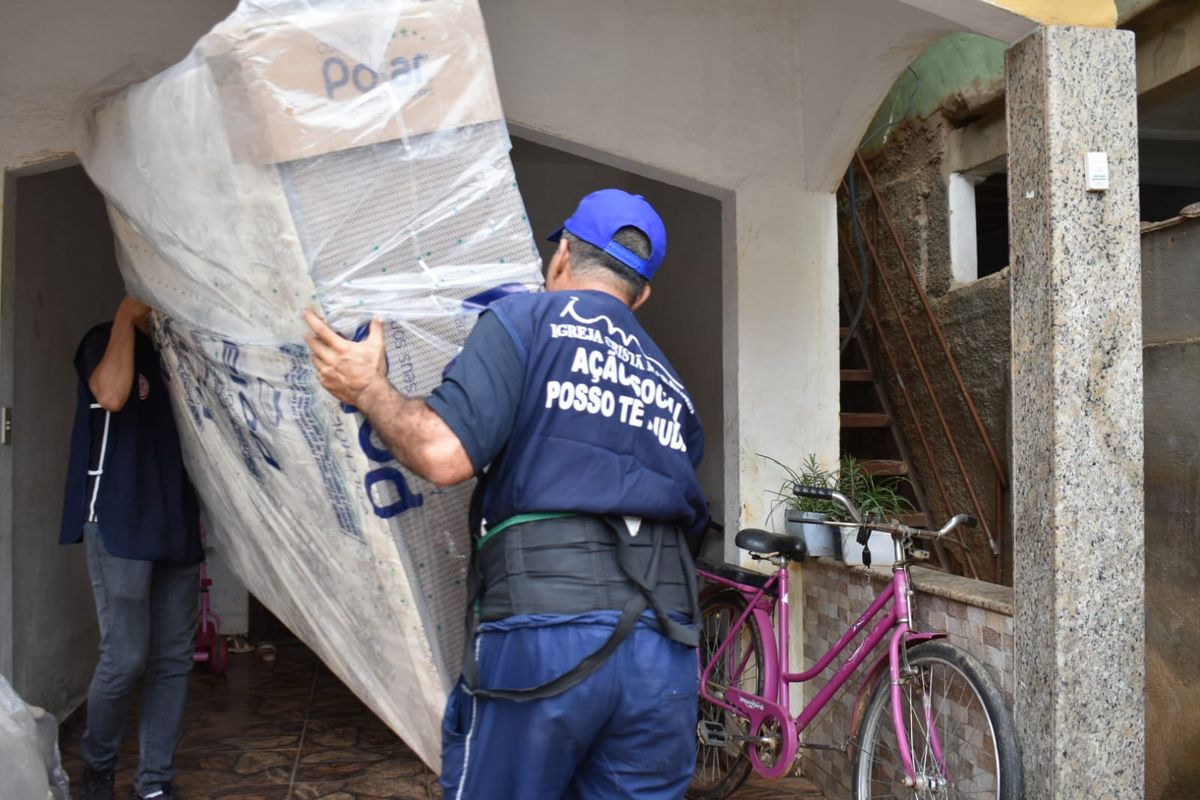 ICM faz doações para vítimas de enchente