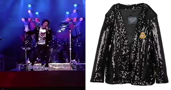 Michael Jackson usa jaqueta lendária durante performance de Billie Jean em 1984; peça vai a leilão 
