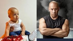 Filho de casal capixaba viraliza por semelhança com Vin Diesel
