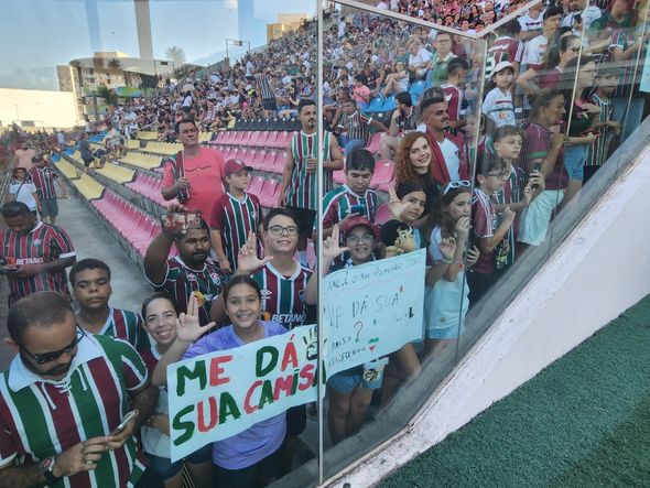 Fluminense vence o Sampaio Corrêa por 2 a 0 no Kleber Andrade por Ricardo Medeiros/A Gazeta