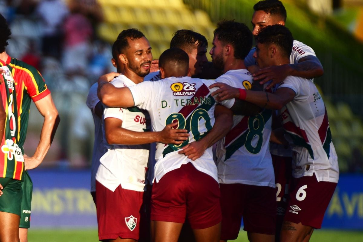 Fluminense vence o Sampaio Corrêa por 2 a 0 no Kleber Andrade por Ricardo Medeiros/A Gazeta