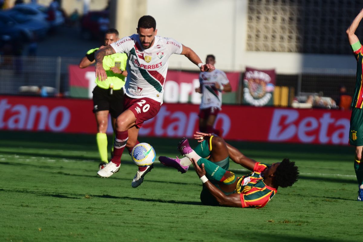 Fluminense vence o Sampaio Corrêa por 2 a 0 no Kleber Andrade por Ricardo Medeiros/A Gazeta