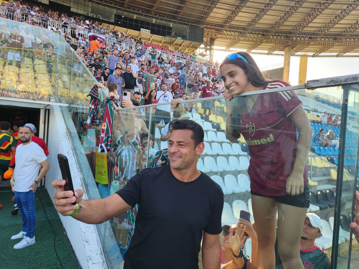 Fluminense vence o Sampaio Corrêa por 2 a 0 no Kleber Andrade por Ricardo Medeiros/A Gazeta
