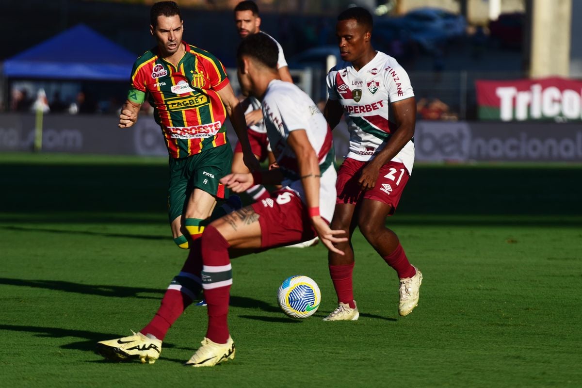 Fluminense vence o Sampaio Corrêa por 2 a 0 no Kleber Andrade por Ricardo Medeiros/A Gazeta