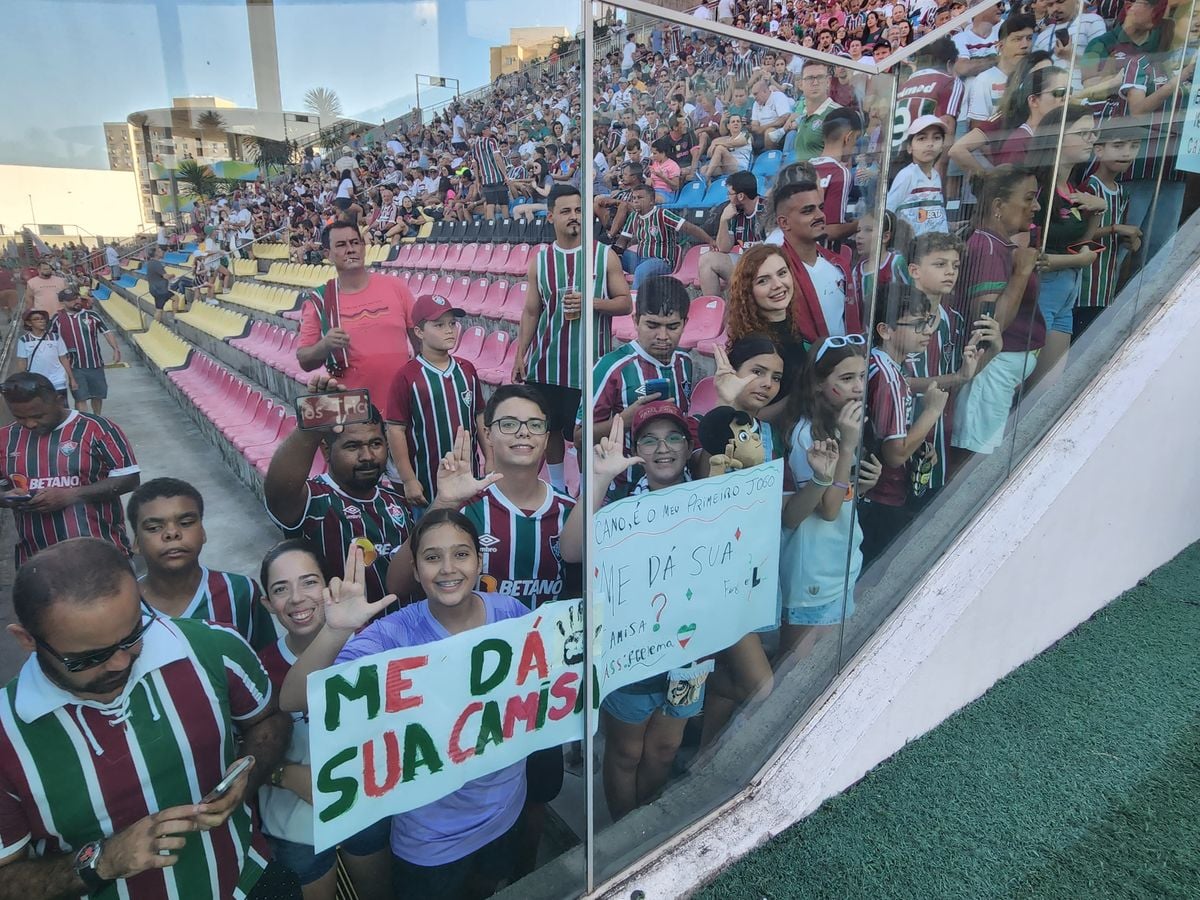 Fluminense vence o Sampaio Corrêa por 2 a 0 no Kleber Andrade por Ricardo Medeiros/A Gazeta