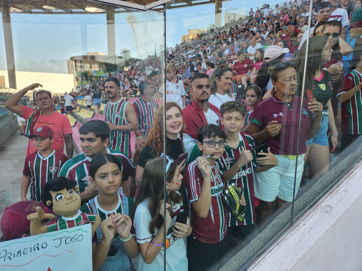 Fluminense vence o Sampaio Corrêa por 2 a 0 no Kleber Andrade por Ricardo Medeiros/A Gazeta