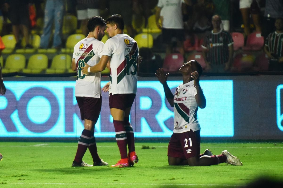 Fluminense vence o Sampaio Corrêa por 2 a 0 no Kleber Andrade por Ricardo Medeiros/A Gazeta