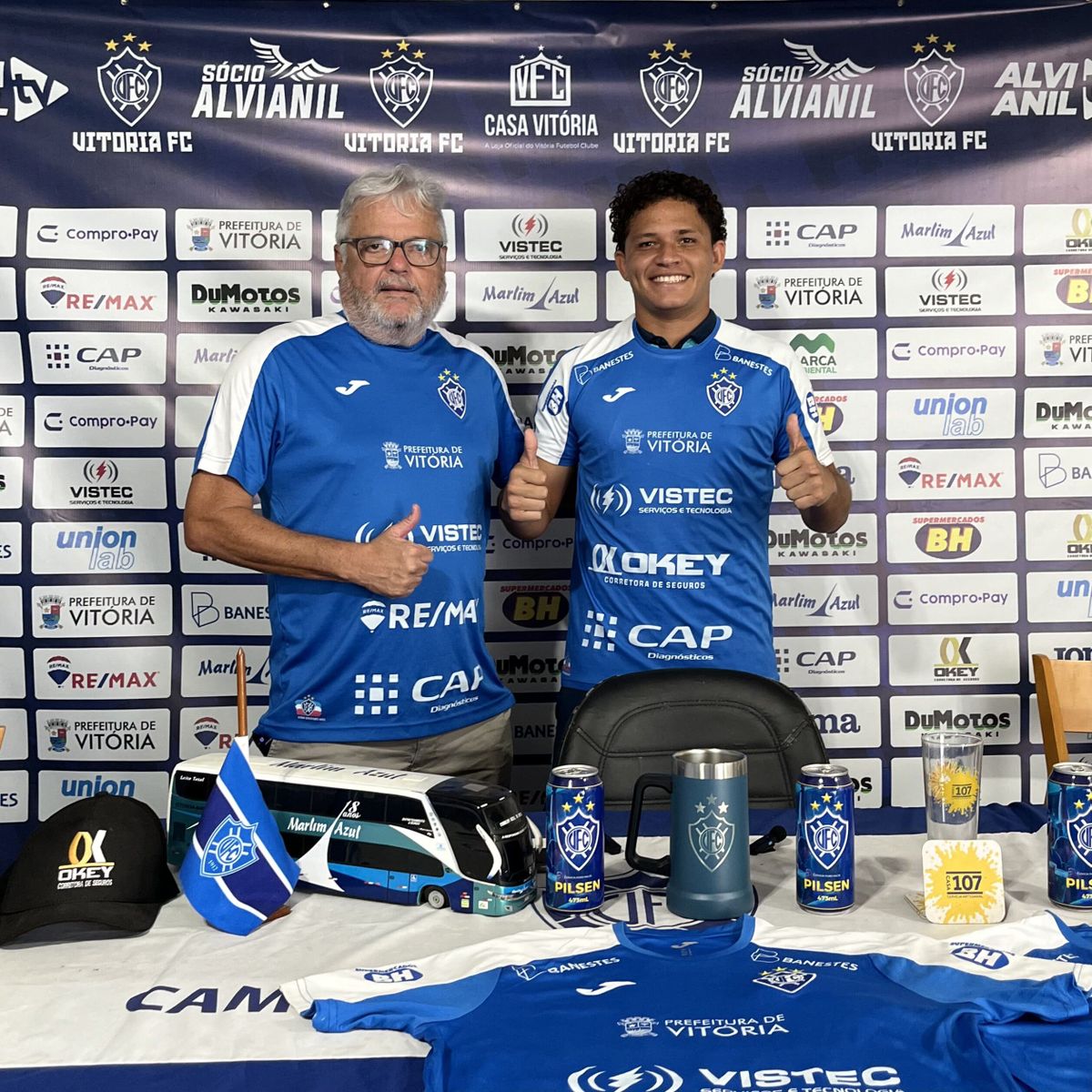 Guilherme, novo lateral-esquerdo do Vitória