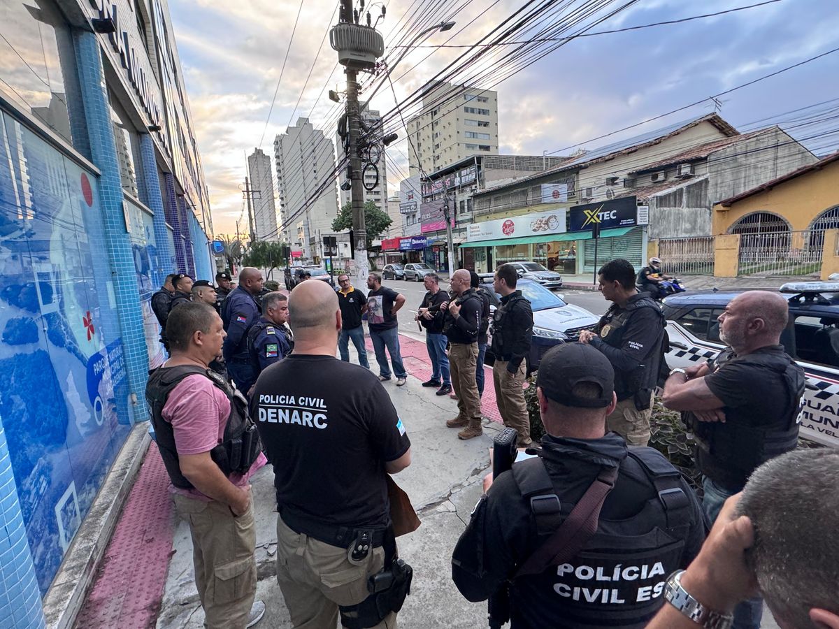 Operação nacional Nárke por Polícia Civil