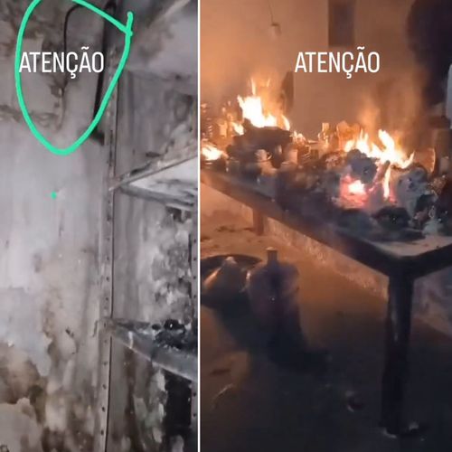 Terreiro de umbanda é incendiado em Vila Velha