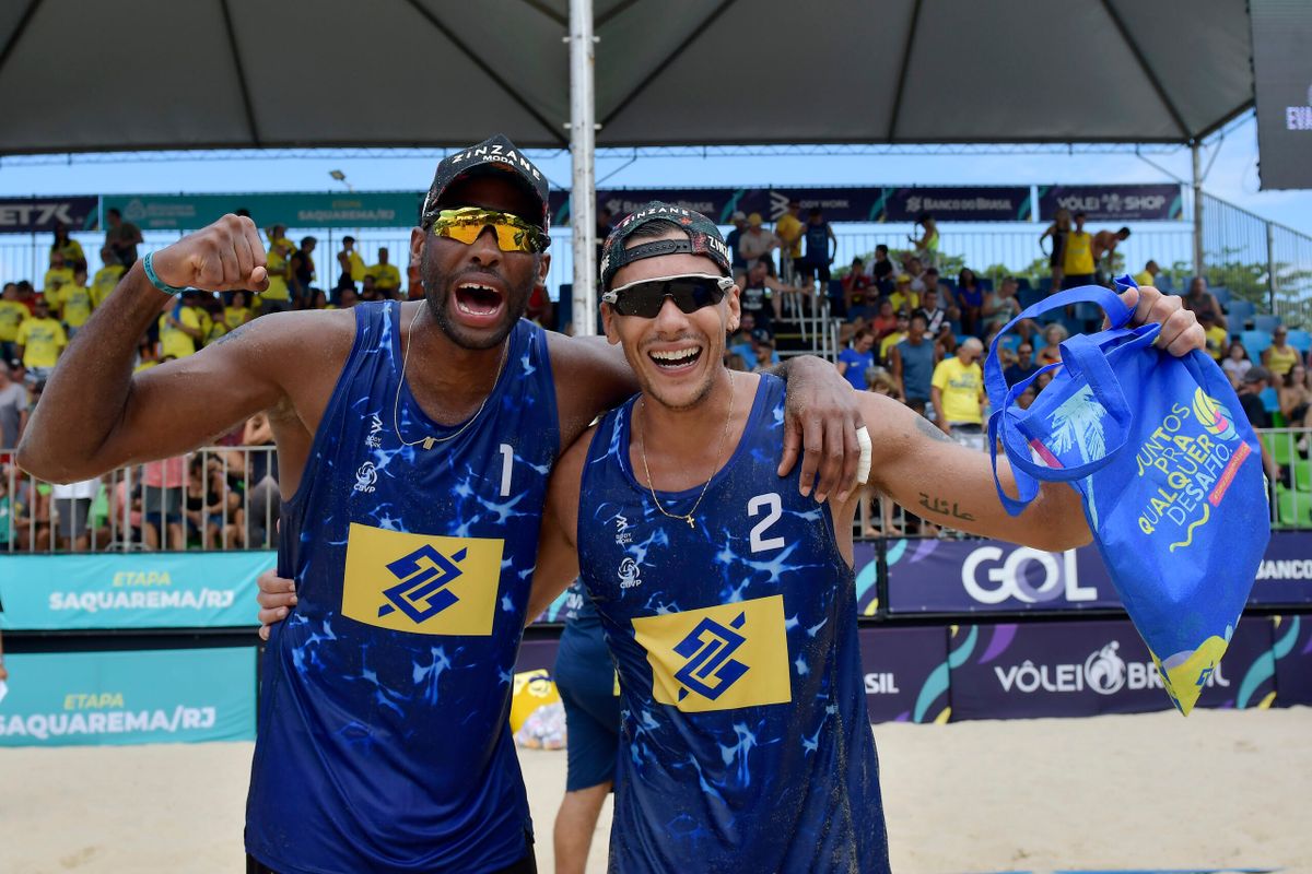 Evandro e Arthur estão garantidos nas Olimpíadas de Paris 