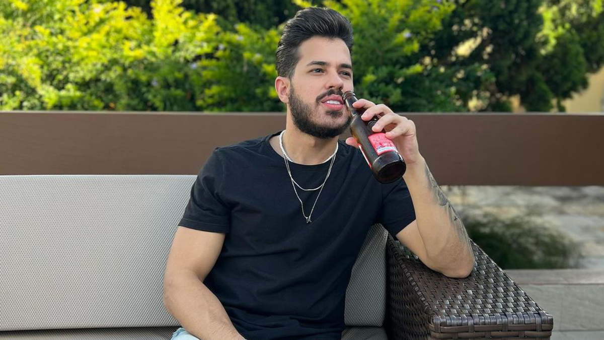 O cantor sertanejo Bruno Rosa, namorado de Key Alves - Foto: Instagram