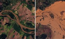Confira imagens de satélite de algumas das regiões gaúchas mais atingidas pelas fortes chuvas e inundações.