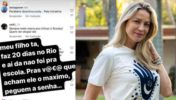 Luana Piovani revela que Pedro Scooby ainda não levou o filho para a escola 