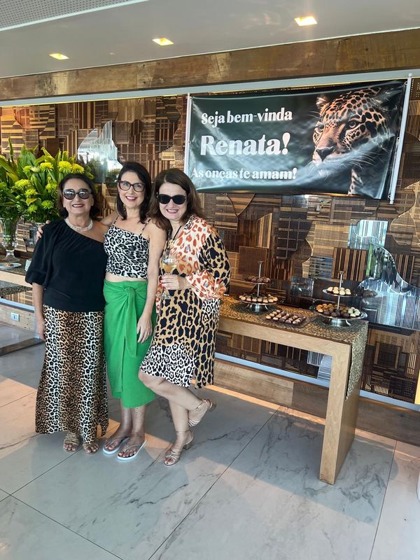 Nazaré Neves, Renata Rasseli e Rachel Martins