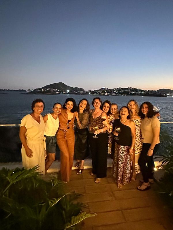 O espetáculo do pôr do sol 