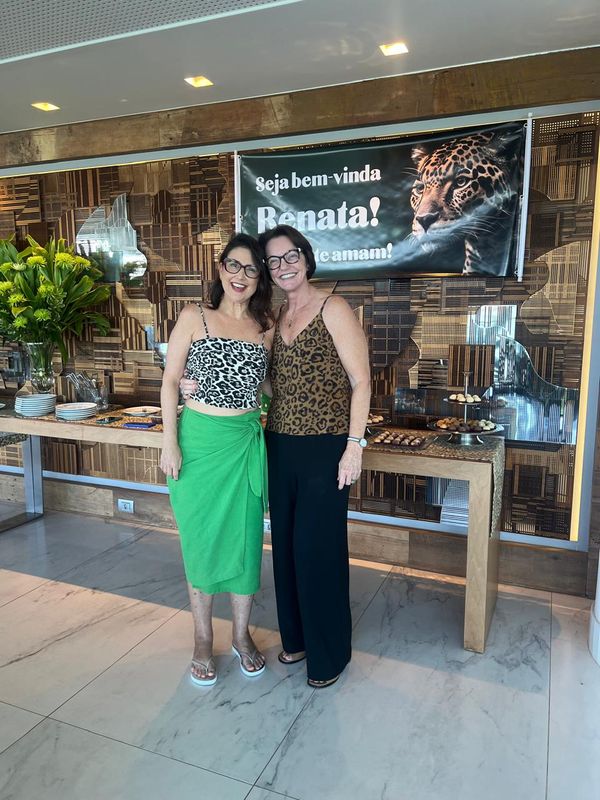 Renata Rasseli e Eulália Chieppe