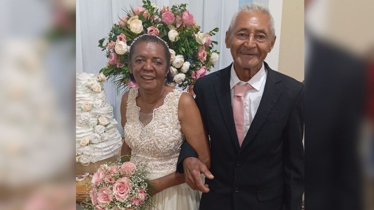 Aos 75 e 79 anos, idosos se casam em Centro de Convivência de Nova Venécia
