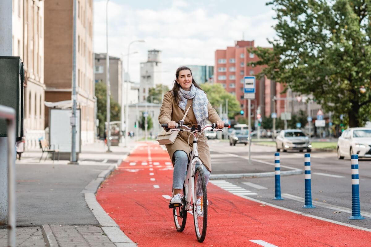 A atenção aos detalhes ajuda os ciclistas a se deslocarem com mais tranquilidade nas grandes cidades