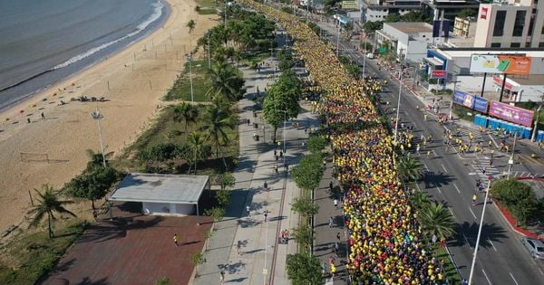 Ao todo, foram 18.500 inscritos, sendo 15 mil  para correr os 16km de uma das mais tradicionais provas do Brasil