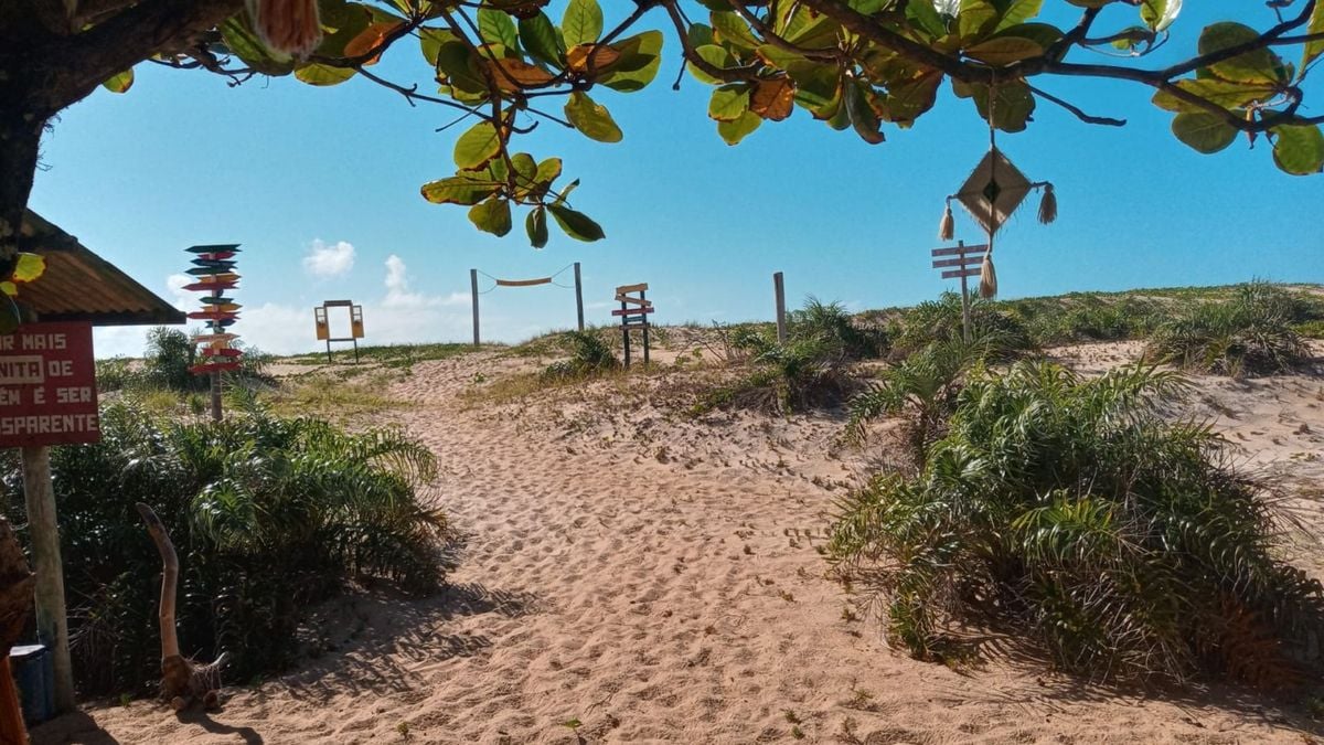 Única praia de naturismo do ES: entenda como funciona a visitação por Acervo pessoal / Márcio Braga