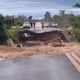 Imagem - As imagens impressionantes de ponte destruída pela força da água em Santa Maria