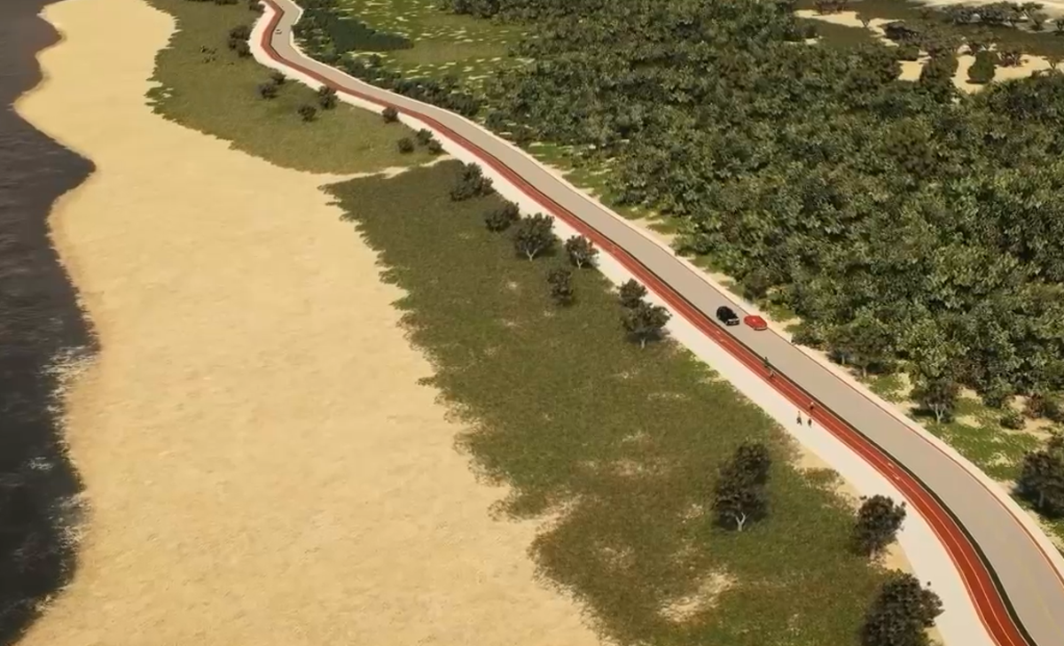 Prefeitura promete revitalização de ruas, construção de ciclovia e parquinho para crianças em Ponta da Fruta por Reprodução | Prefeitura de Vila Velha