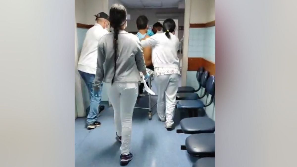 Um dos jovens agredidos precisou ser encaminhado para um hospital da Grande Vitória