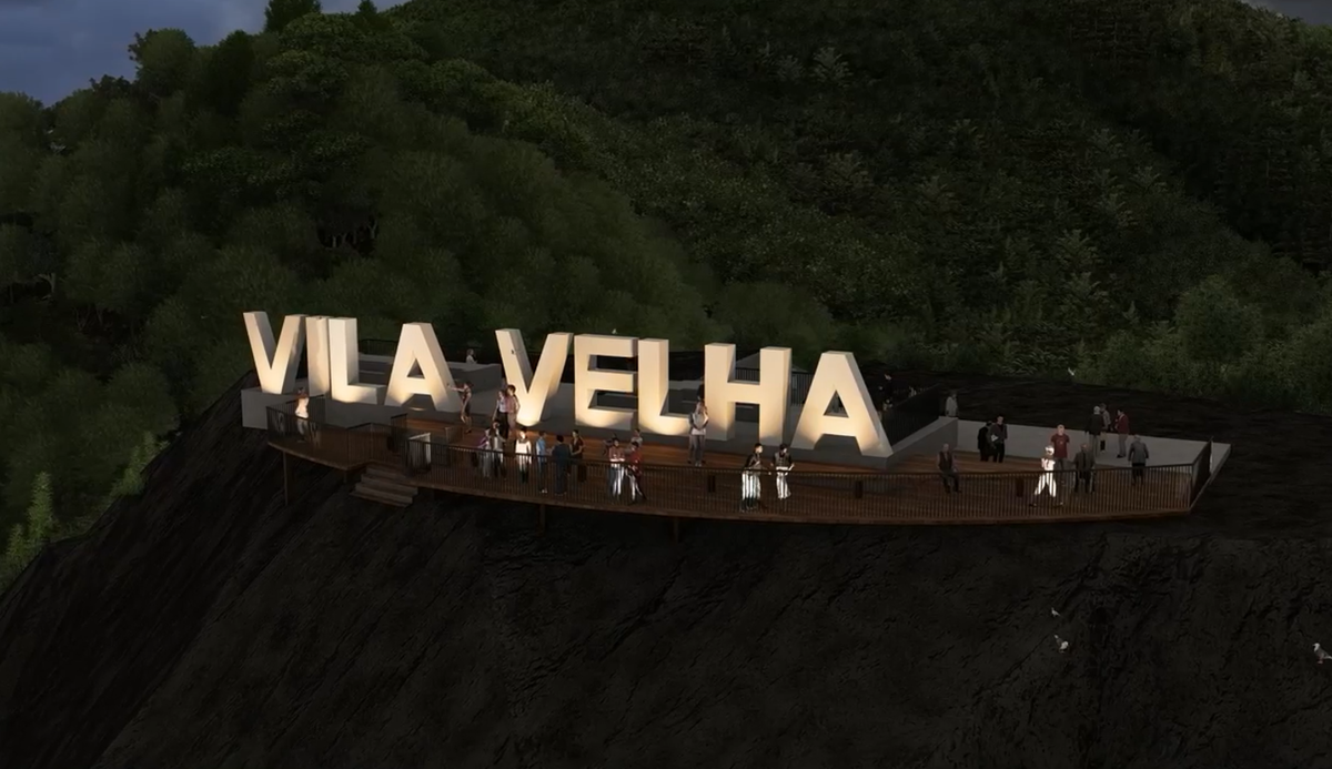 Vila Velha 489 anos: vídeo mostra projeto com mirantes e bondinho no Morro do Moreno por Reprodução | Prefeitura de Vila Velha
