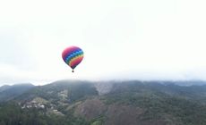 A bordo do balão, turistas poderão desfrutar de todo o encanto da região das montanhas capixabas