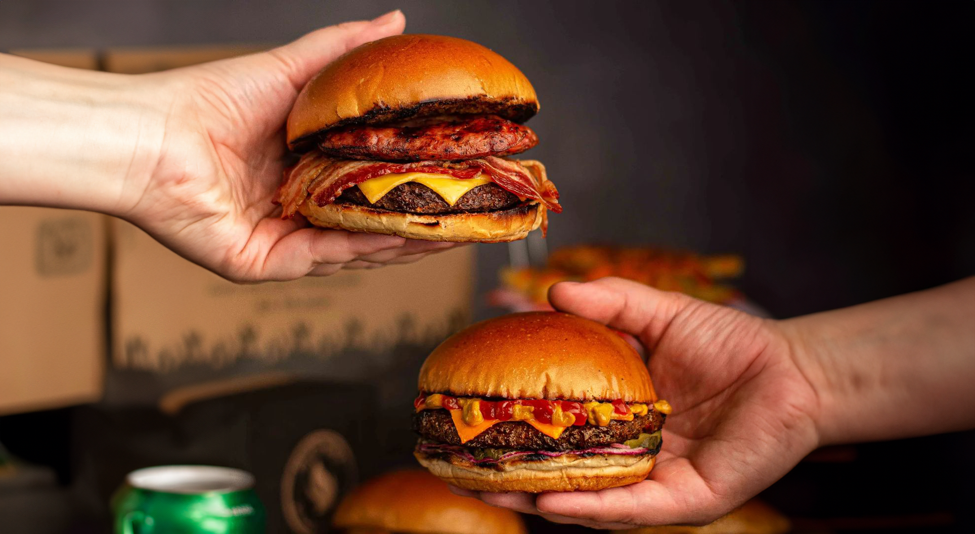 Celebre a data com muito sabor. Crédito: Projeto Brasa Hamburgueria