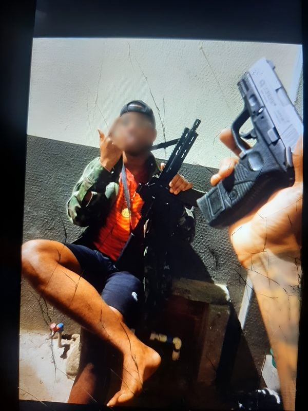 Operação Lei e Ordem: suspeitos de integrar facção em Cariacica ostentavam armas por Divulgação | Polícia Federal