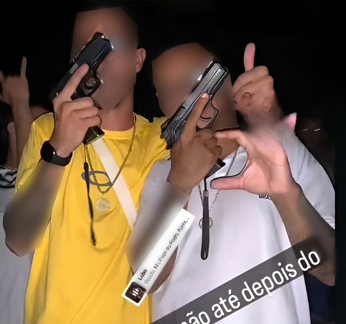Operação Lei e Ordem: suspeitos de integrar facção em Cariacica ostentavam armas por Divulgação | Polícia Federal