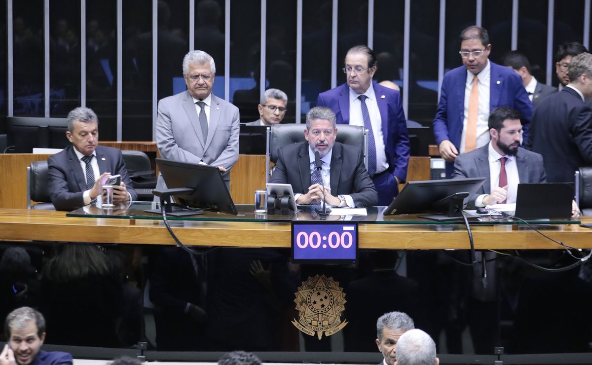 Sessão na Câmara dos Deputados