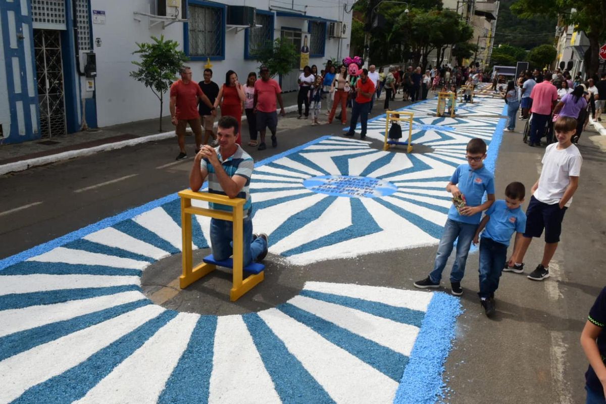 Festa de Corpus Christi, em Castelo, Sul do ES por Carlos Alberto Silva