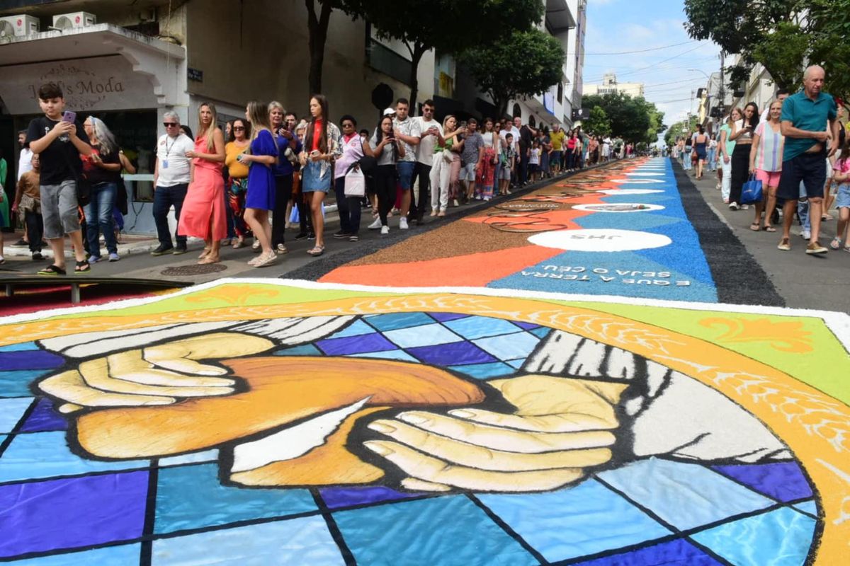 Festa de Corpus Christi, em Castelo, Sul do ES por Carlos Alberto Silva