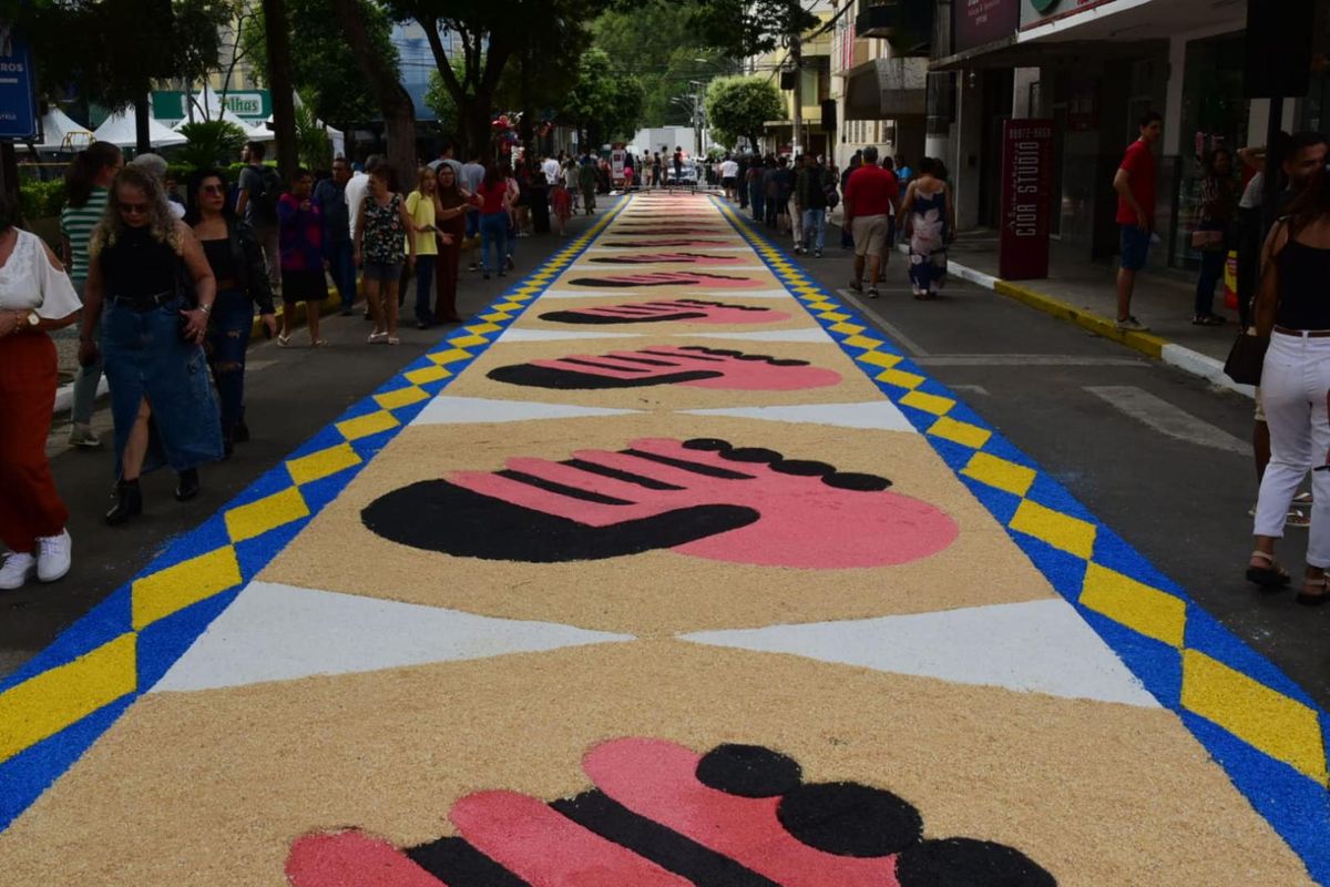 Festa de Corpus Christi, em Castelo, Sul do ES por Carlos Alberto Silva