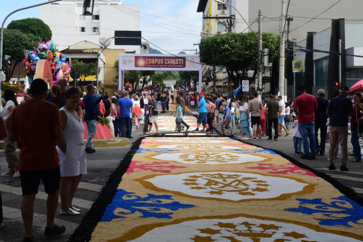 Festa de Corpus Christi, em Castelo, Sul do ES por Carlos Alberto Silva