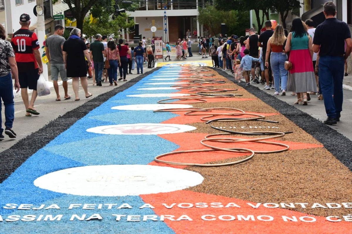Festa de Corpus Christi, em Castelo, Sul do ES por Carlos Alberto Silva