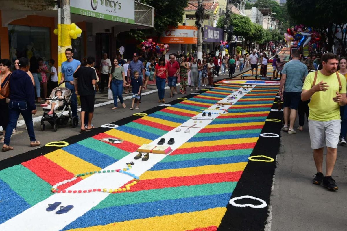Festa de Corpus Christi, em Castelo, Sul do ES por Carlos Alberto Silva