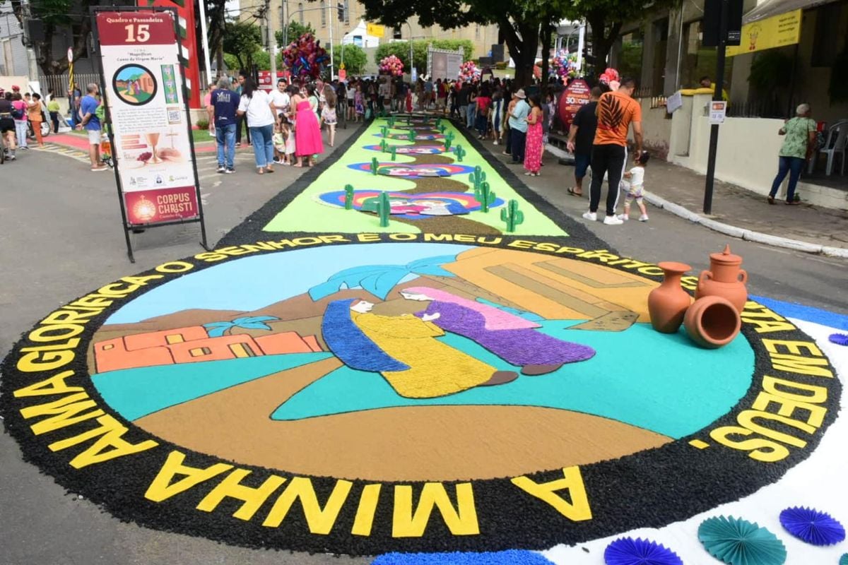 Festa de Corpus Christi, em Castelo, Sul do ES por Carlos Alberto Silva