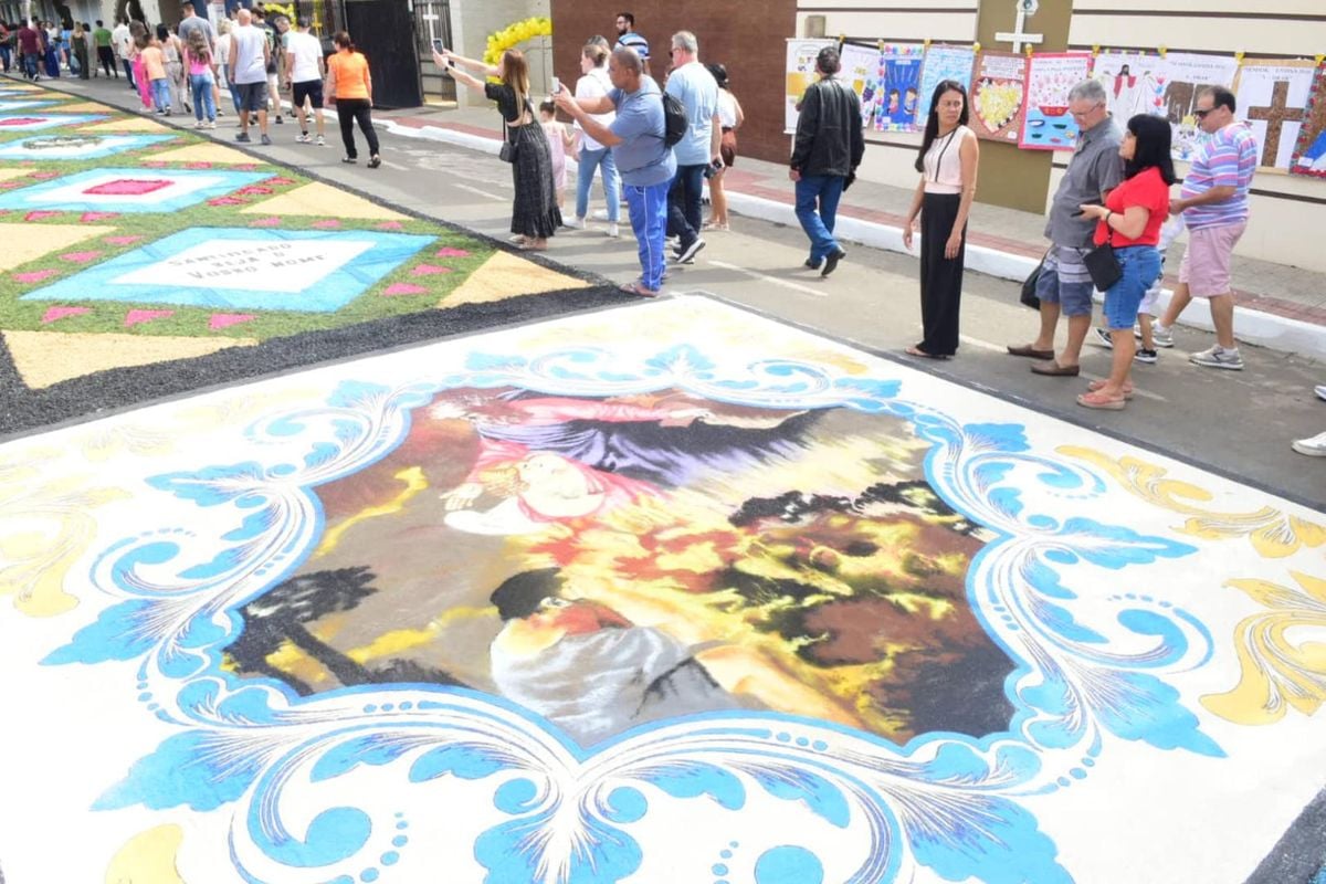 Festa de Corpus Christi, em Castelo, Sul do ES por Carlos Alberto Silva