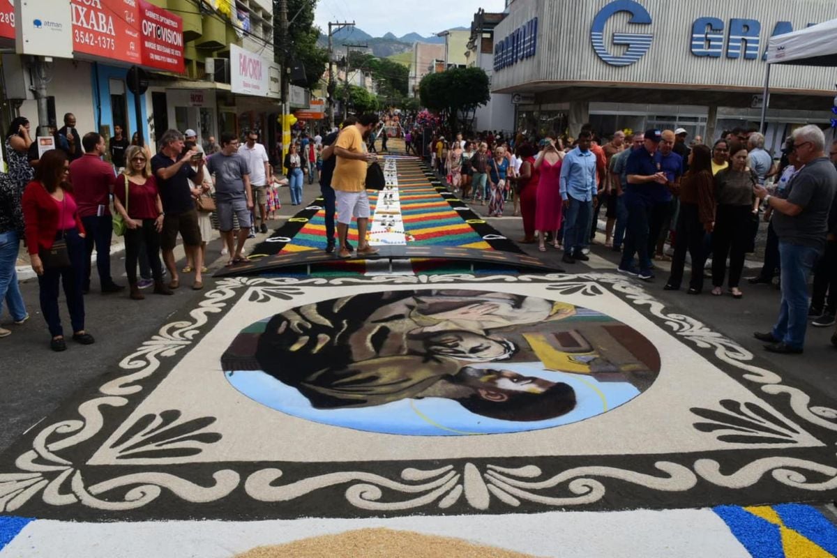 Festa de Corpus Christi, em Castelo, Sul do ES por Carlos Alberto Silva