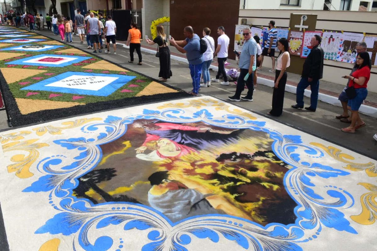 Festa de Corpus Christi, em Castelo, Sul do ES por Carlos Alberto Silva